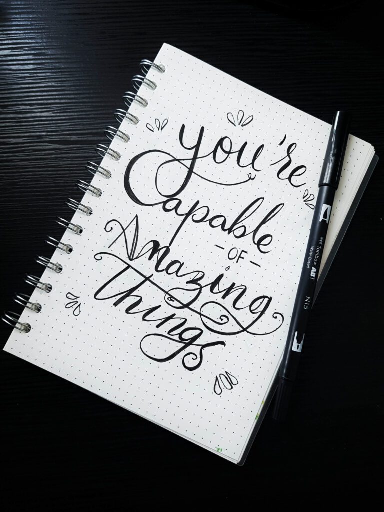 You’re capable of amazing things